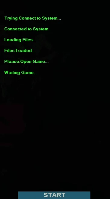 The Hyperion injector connecting and waiting for the game to open